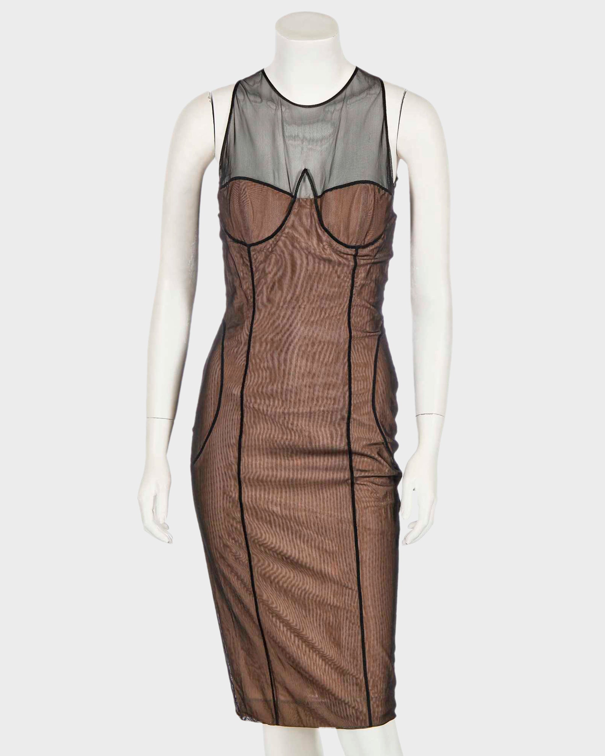gucci inspired bodycon dress GUCCI Viscose Crpe Jersey Dress With Horsebit, Size M, White, Ready-to-wear